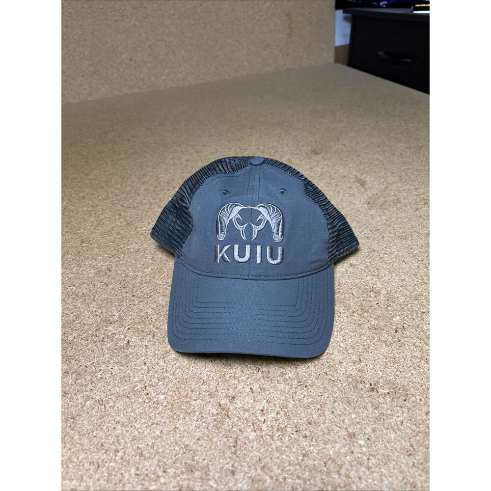 KUIU Ultralight Hunting Low Pro Grey Adjustable One Size Adult Hat Cap